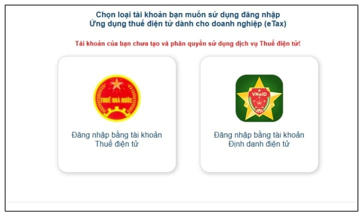 Hệ thống Thuế điện tử (eTax)