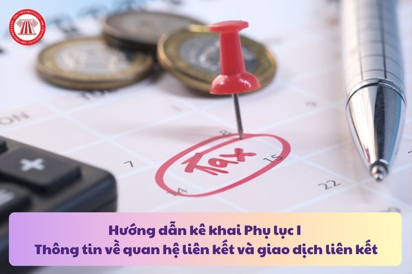 Hướng dẫn kê khai Phụ lục I Thông tin về quan hệ liên kết và giao dịch liên kết theo Nghị định 132/2020/NĐ-CP?