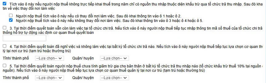 07 bước tự quyết toán thuế TNCN online năm 2025
