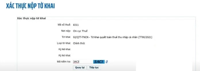 07 bước tự quyết toán thuế TNCN online năm 2025