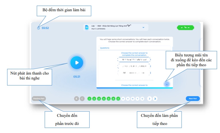 Hướng dẫn làm bài khảo sát năng lực ngoại ngữ lớp 11 TPHCM năm 2025