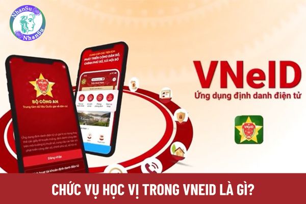 Chức vụ học vị trong VNeID là gì? Cách điền chức vụ học vị trên VNeID chuẩn nhất?