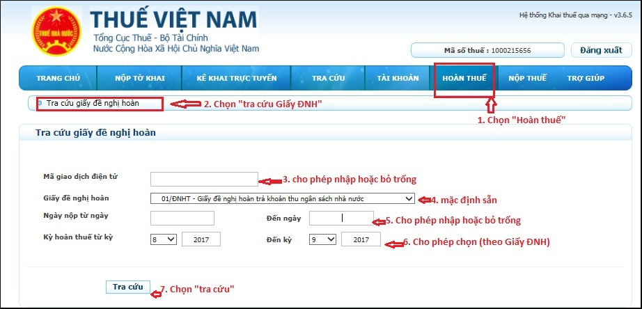 Hướng dẫn tra cứu hoàn thuế thu nhập cá nhân online