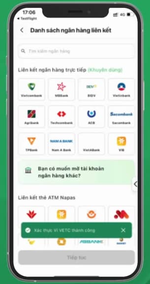 Hướng dẫn chuyển đổi VETC sang tài khoản giao thông