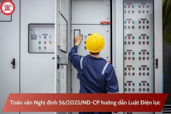 Toàn văn Nghị định 56/2025/NĐ-CP hướng dẫn Luật Điện lực về quy hoạch phát triển điện lực?