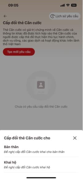 Hướng dẫn chi tiết đổi thẻ căn cước trên VNeID theo địa chỉ mới sau sáp nhập tỉnh