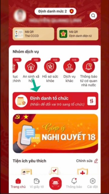 hướng dẫn ủy quyền đăng ký định danh doanh nghiệp trên ứng dụng VNeID