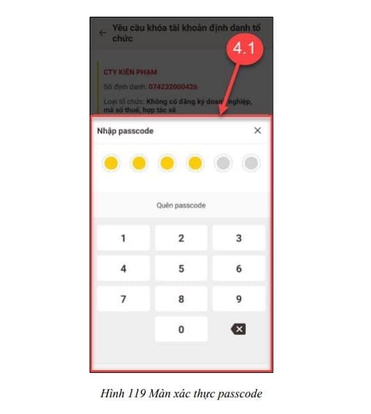 Cách thay đổi người đại diện theo pháp luật trên app VNeID cho doanh nghiệp
