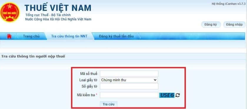 Hướng dẫn tra cứu thông tin người nộp thuế đơn giản nhất năm 2025