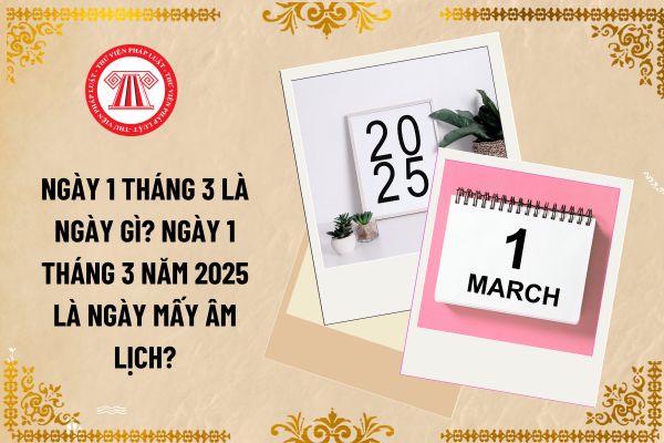 Ngày 1 tháng 3 là ngày gì? Ngày 1 tháng 3 năm 2025 là ngày mấy Âm lịch? Ngày này có rơi vào ngày nghỉ hằng tuần của kế toán không?