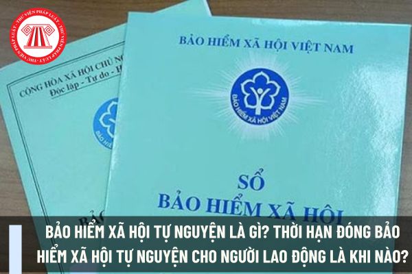 Bảo hiểm xã hội tự nguyện là gì? Thời hạn đóng bảo hiểm xã hội tự nguyện cho người lao động là khi nào?