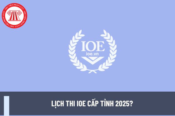 Lịch thi IOE cấp tỉnh 2025? Đối tượng nào được tuyển thẳng vào lớp 10 năm học 2025? Theo quy định pháp luật giáo viên THPT có nhiệm vụ gì?