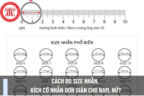 Cách đo size nhẫn, kích cỡ nhẫn đơn giản cho nam, nữ? Điều kiện kinh doanh nhẫn, trang sức là vàng?