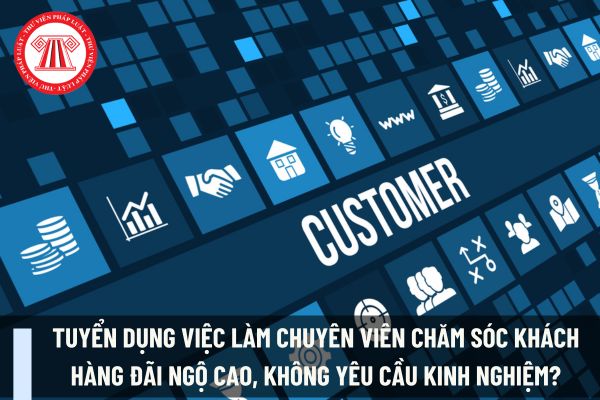 Tuyển dụng việc làm Chuyên viên Chăm sóc khách hàng đãi ngộ cao, không yêu cầu kinh nghiệm?