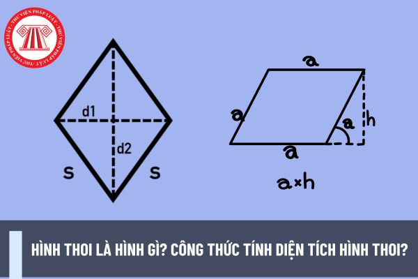 Hình thoi là hình gì? Công thức tính diện tích hình thoi? Nhiệm vụ của giáo viên dạy môn Toán học được quy định như thế nào? (Hình từ Internet)