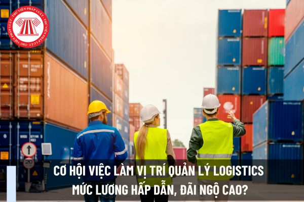 Cơ hội việc làm vị trí Quản lý Logistics mức lương hấp dẫn, đãi ngộ cao?