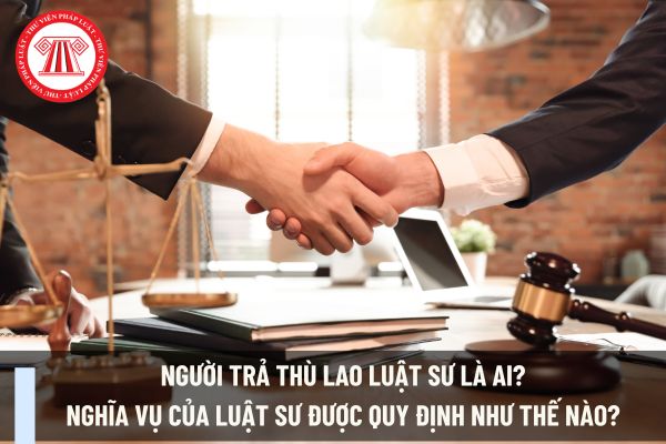 Người trả thù lao luật sư là ai? Nghĩa vụ của luật sư được quy định như thế nào? Các hành vi bị nghiêm cấm khi hành nghề luật sư là gì?