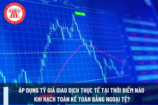 Áp dụng tỷ giá giao dịch thực tế tại thời điểm nào khi hạch toán kế toán bằng ngoại tệ?