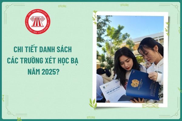 Chi tiết danh sách các trường xét học bạ năm 2025? Nhiệm vụ của giảng viên đại học là gì?