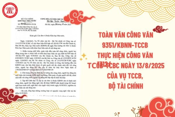 TOÀN VĂN Công văn 9351/KBNN-TCCB hướng dẫn hồ sơ nghỉ hưu trước tuổi, nghỉ thôi việc theo Nghị định 178/2024/NĐ-CP và 67/2025/NĐ-CP? (Hình từ internet)