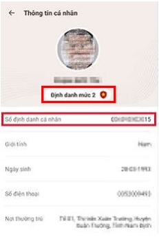Tra cứu mã định danh trên VneID
