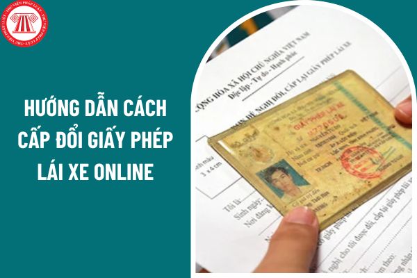 Hướng dẫn cách cấp đổi giấy phép lái xe online tại nhà nhanh chóng năm 2025?