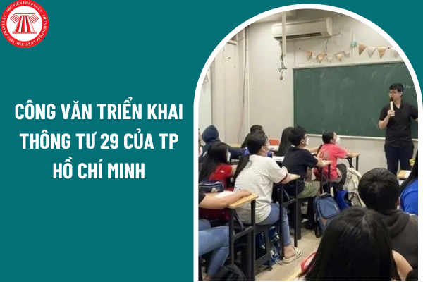 Công văn 674/SGDĐT-VP năm 2025 triển khai Thông tư 29 về việc không tổ chức dạy thêm đối với học sinh tiểu học tại TP HCM?