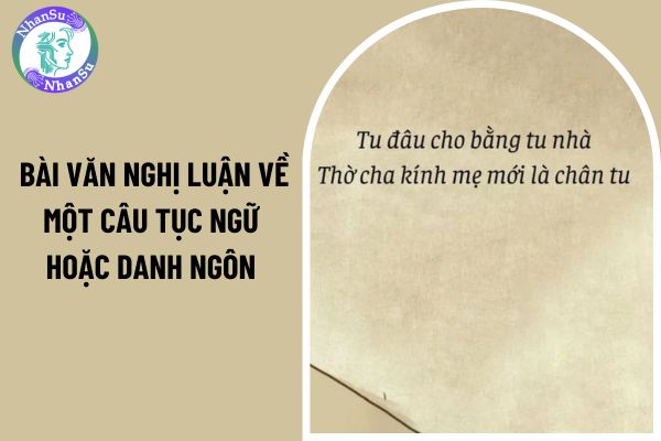 04 mẫu bài văn nghị luận về một câu tục ngữ hoặc danh ngôn? Yêu cầu trong thực hành viết môn ngữ văn lớp 7 như thế nào?