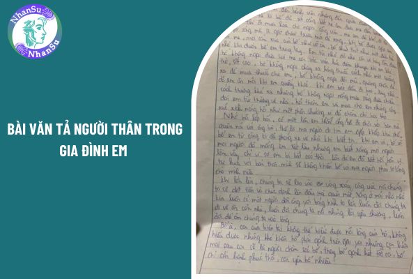 Bộ sưu tập 07 bài văn tả người thân trong gia đình em hay nhất? Giáo dục tiểu học được thực hiện trong bao lâu?