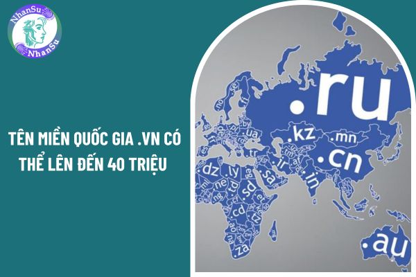 Phí duy trì sử dụng tên miền quốc gia .vn có thể lên đến 40 triệu kể từ 03/5/2025?