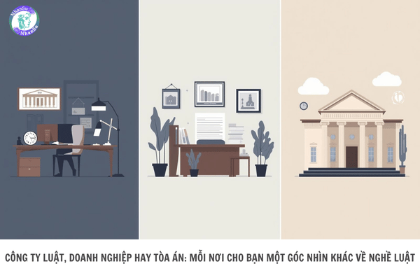 Công ty luật, doanh nghiệp hay tòa án: mỗi nơi cho bạn một góc nhìn khác về nghề luật