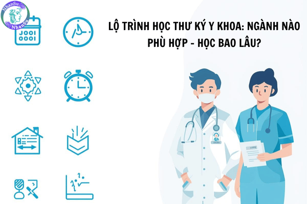 Lộ trình học Thư ký Y khoa: Ngành nào phù hợp - học bao lâu?