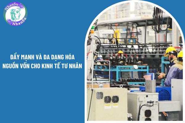 Đẩy mạnh và đa dạng hóa nguồn vốn cho kinh tế tư nhân theo Nghị quyết 138?