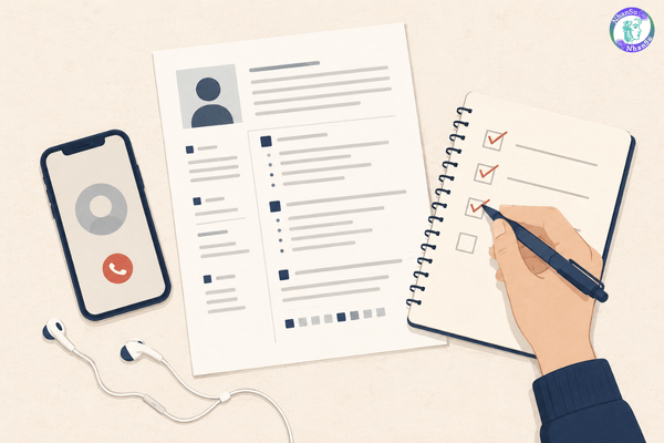 CV, điện thoại và nội dung cần chuẩn bị trước khi gọi nhà tuyển dụng